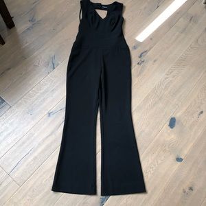 Black BeBe jumpsuit